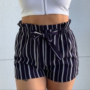 NWOT Pin Stripe Navy Shorts